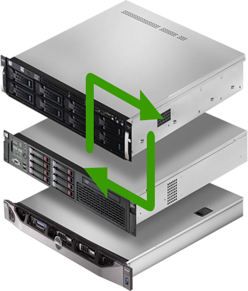 Размещение серверов